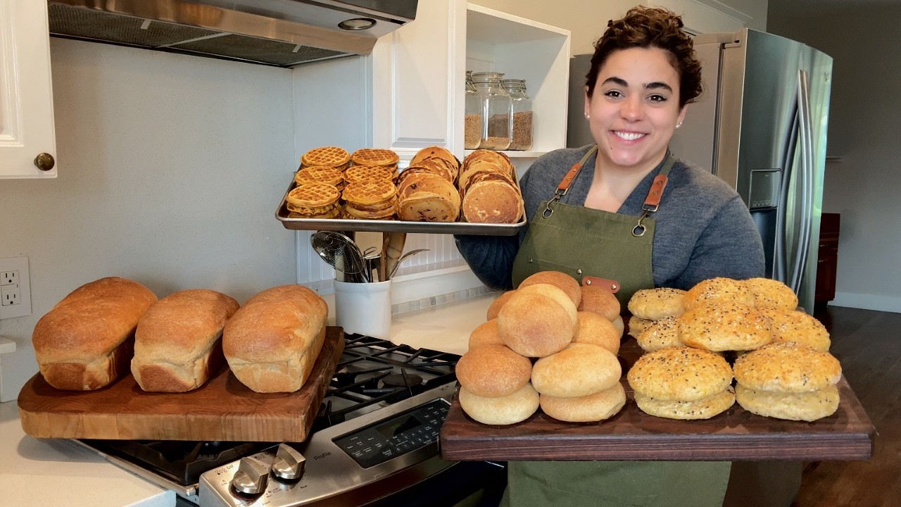 An Epic Baking DAY! Bake Once and Enjoy for a Month