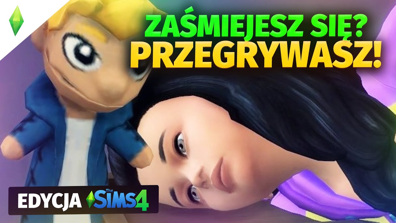 Zaśmiejesz się? PRZEGRYWASZ! - edycja The Sims 4 🤣😄