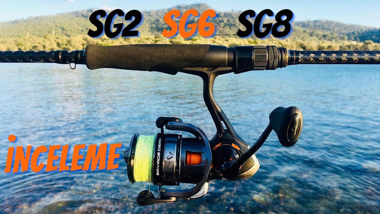 Savage Gear SG6 İnceleme / SG2, SG6, SG8 Makine / SG2 Kamış / At Çek Levrek Makinesi / At Çek Kamış