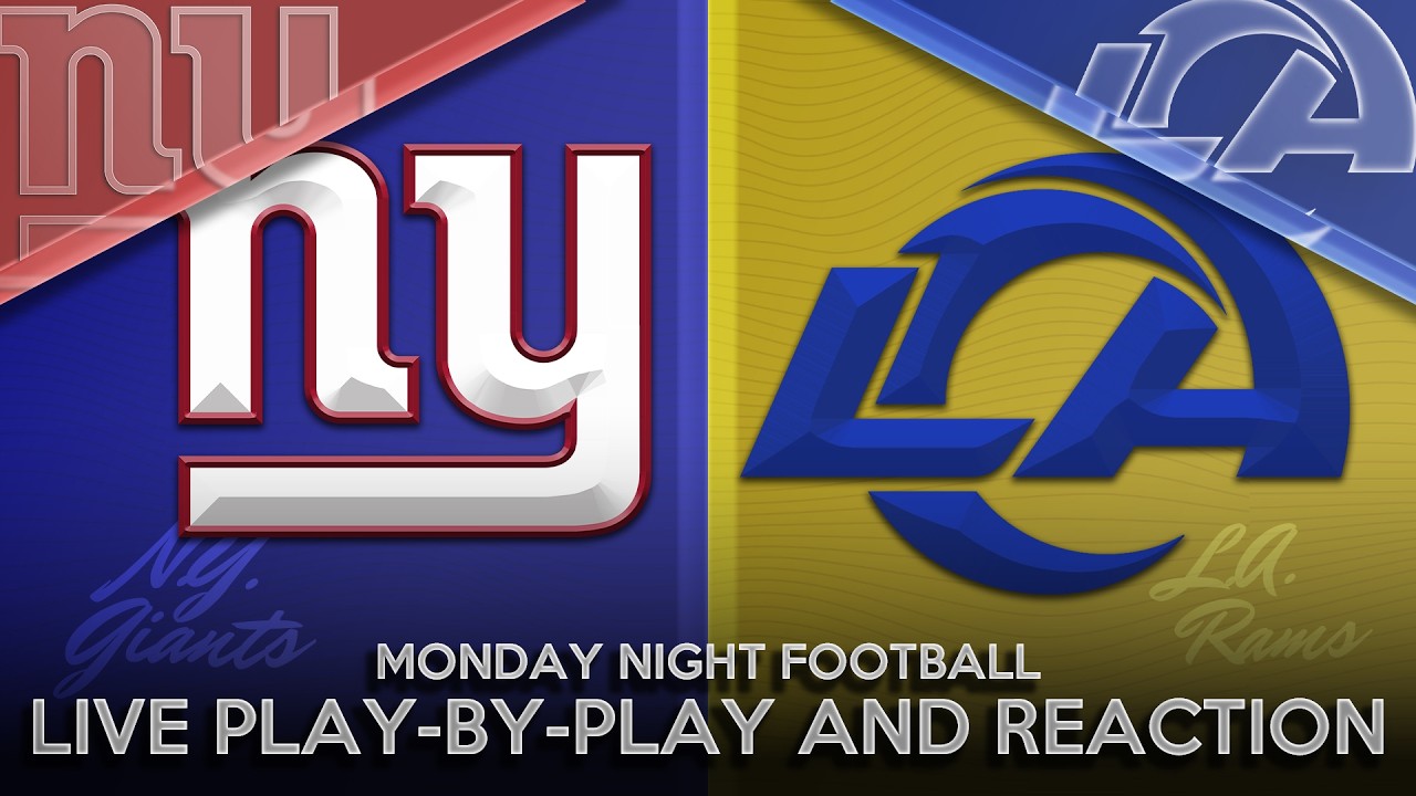Giants vs Rams Live Play by Play & Reaction
