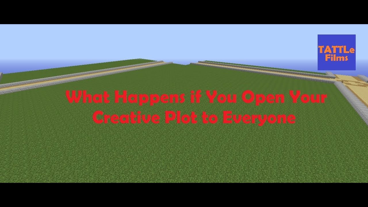 What Happens if You Open Your Creative Plot to Everyone Minecraft