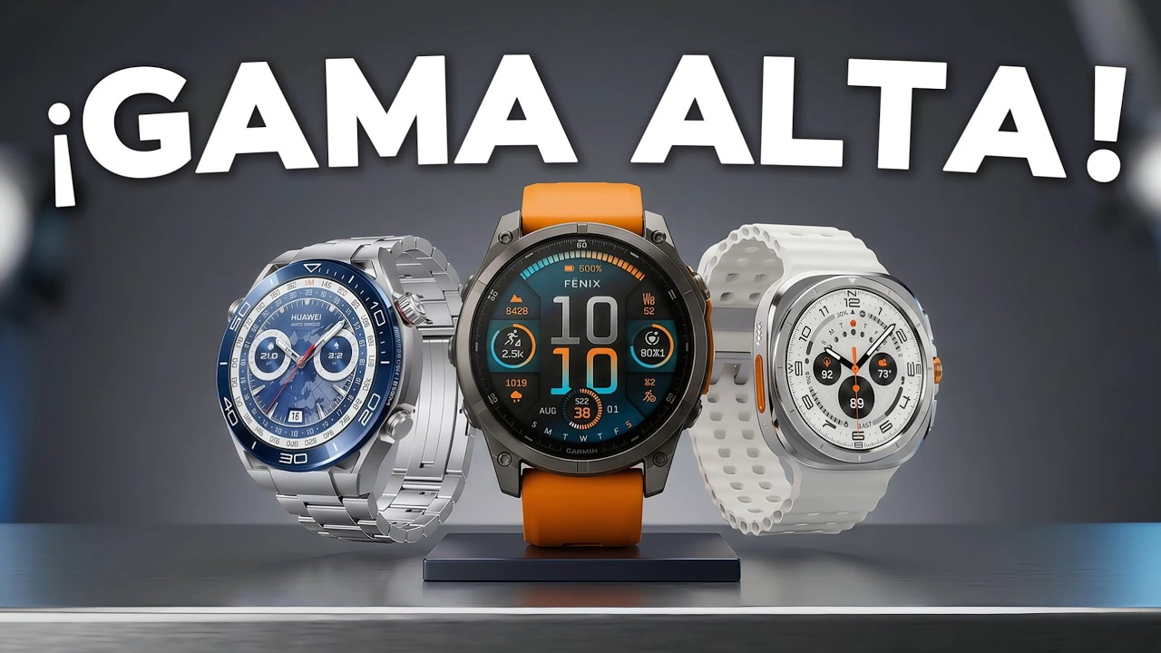 Los Smartwatch M&Aacute;S AVANZADOS del 2026 | Top 6 de Gama Alta que DEBES Conocer ✅