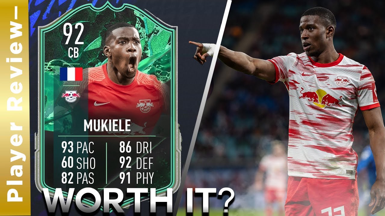 Better Than Militao?! 92 Rated Shape Shifters MUKIELE Player Review! FIFA 22