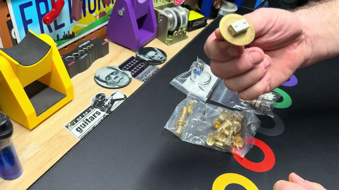 Music therapy, Laz - 1000 subscriber guitar giveaway! The parts are rolling in!!!