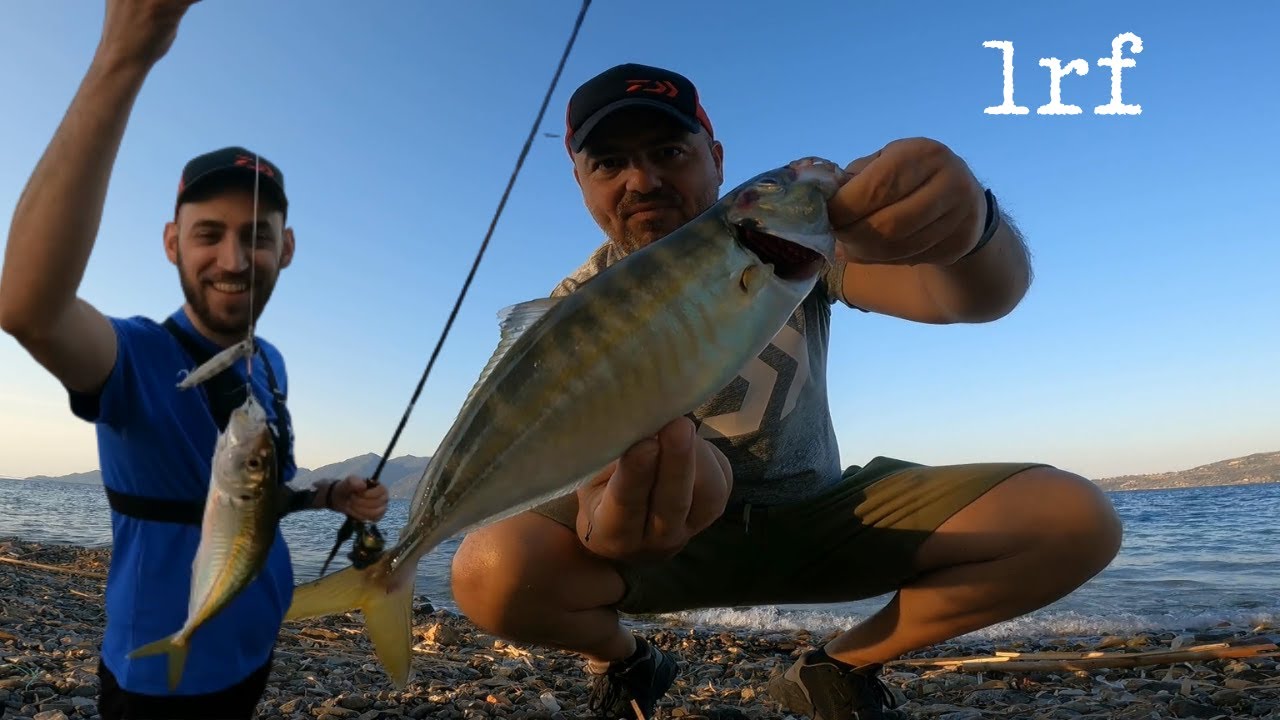 Κοκκάλια με καλή παρέα !!! lrf fishing for ajis