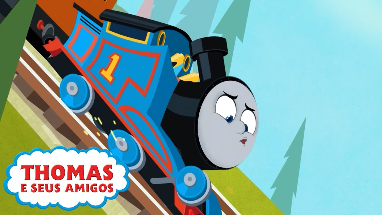 Thomas e Seus Amigos | Uma Viagem Silenciosa | Compilação | Trens A Todo Vapor | Desenhos Animados