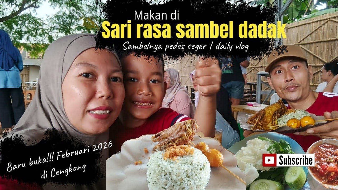 Sari Rasa Sambel Dadak Cengkong, pedas meledak 🤤