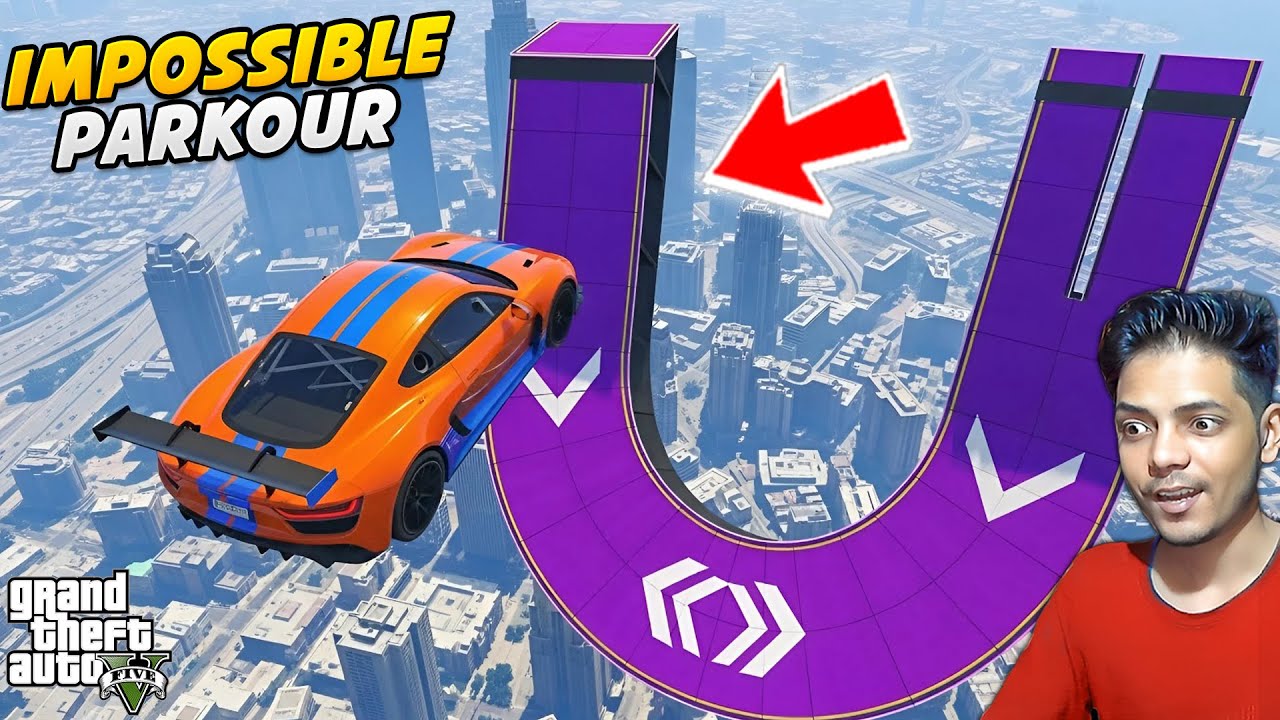 99.96% People Cannot Complete This Impossible Toy Car Parkour Race in GTA 5!