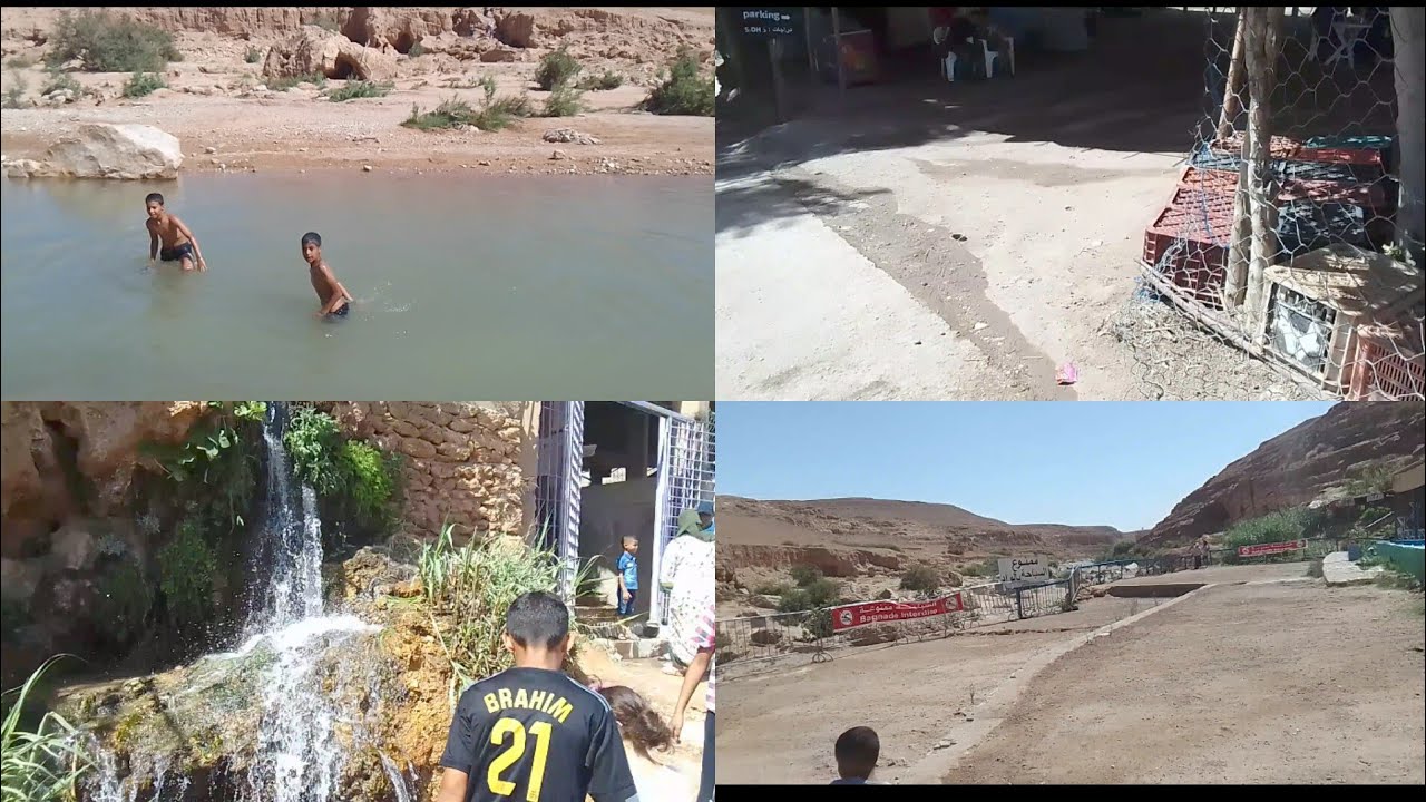 جولة في المنتجع السياحي🏞تكافايت الموجود في طريق جرادة من اجمل  المناطق السياحاية في المعرب الشرقي 💜🌺