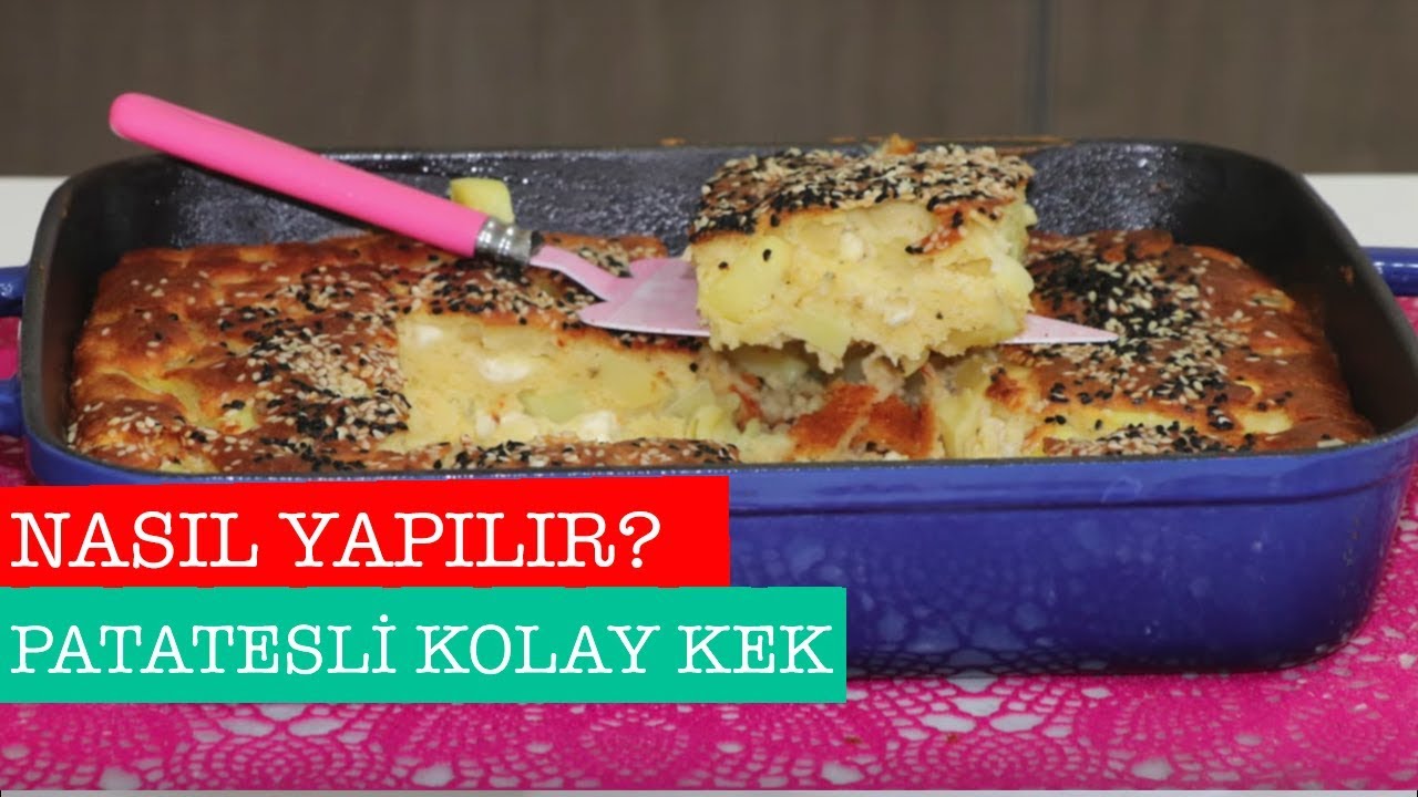 PATATESLİ KOLAY KEK - ÖZLEM ÖZTÜRK İLE SÜTLÜ MUTFAK