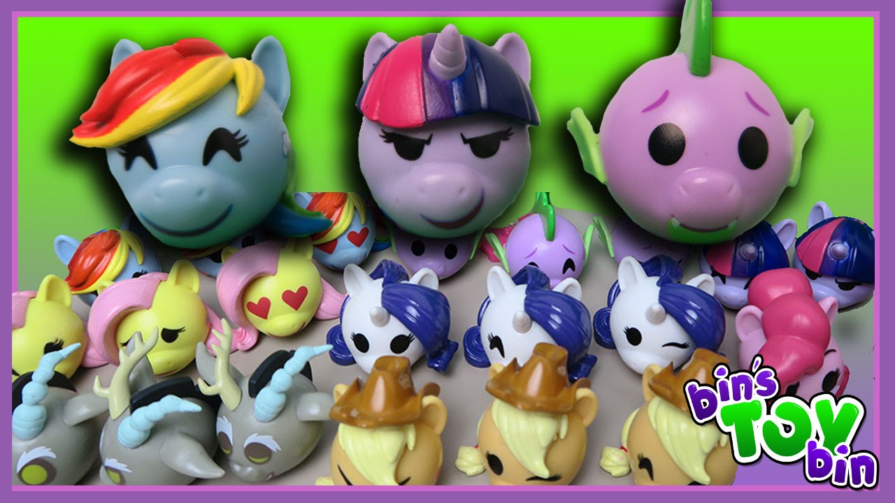 MLP MYMOJIS FULL CASE! | My Little Pony Palooza! | Huge Emojis Blind Bags Opening! | Bin's Toy Bin