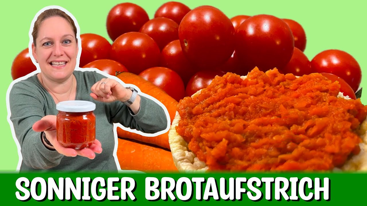 Bester Tomatenaufstrich auf Vorrat: kalorienarm, vegan & sooo lecker! 😋👍