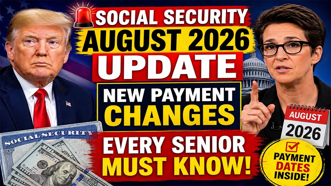 🚨 Social Security Checks Are Changing | August 2026 Payment Update | Everything Seniors Need to Know