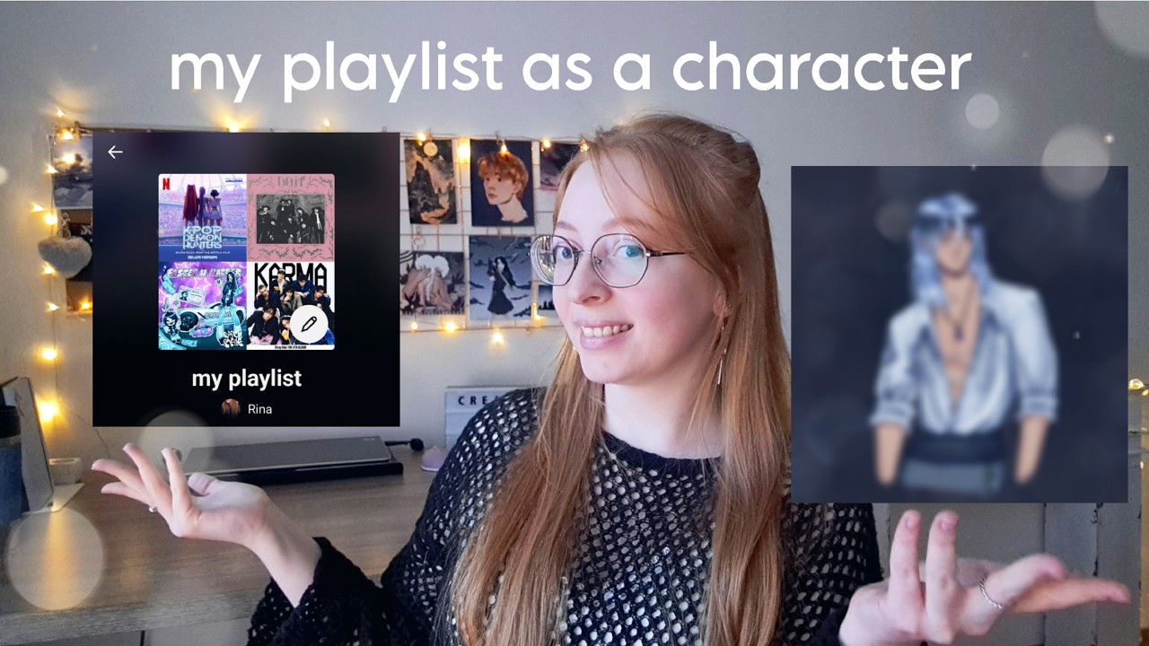 Create an OC based on your Music Playlist • #artchallenge