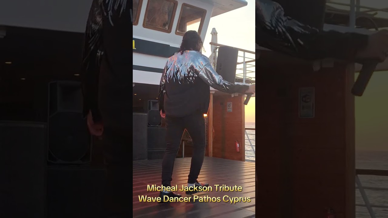 Michael Jackson Tribute Wave Dancer Paphos Cyprus #wavedancer #paphoscyprus #michaeljackson #travel 