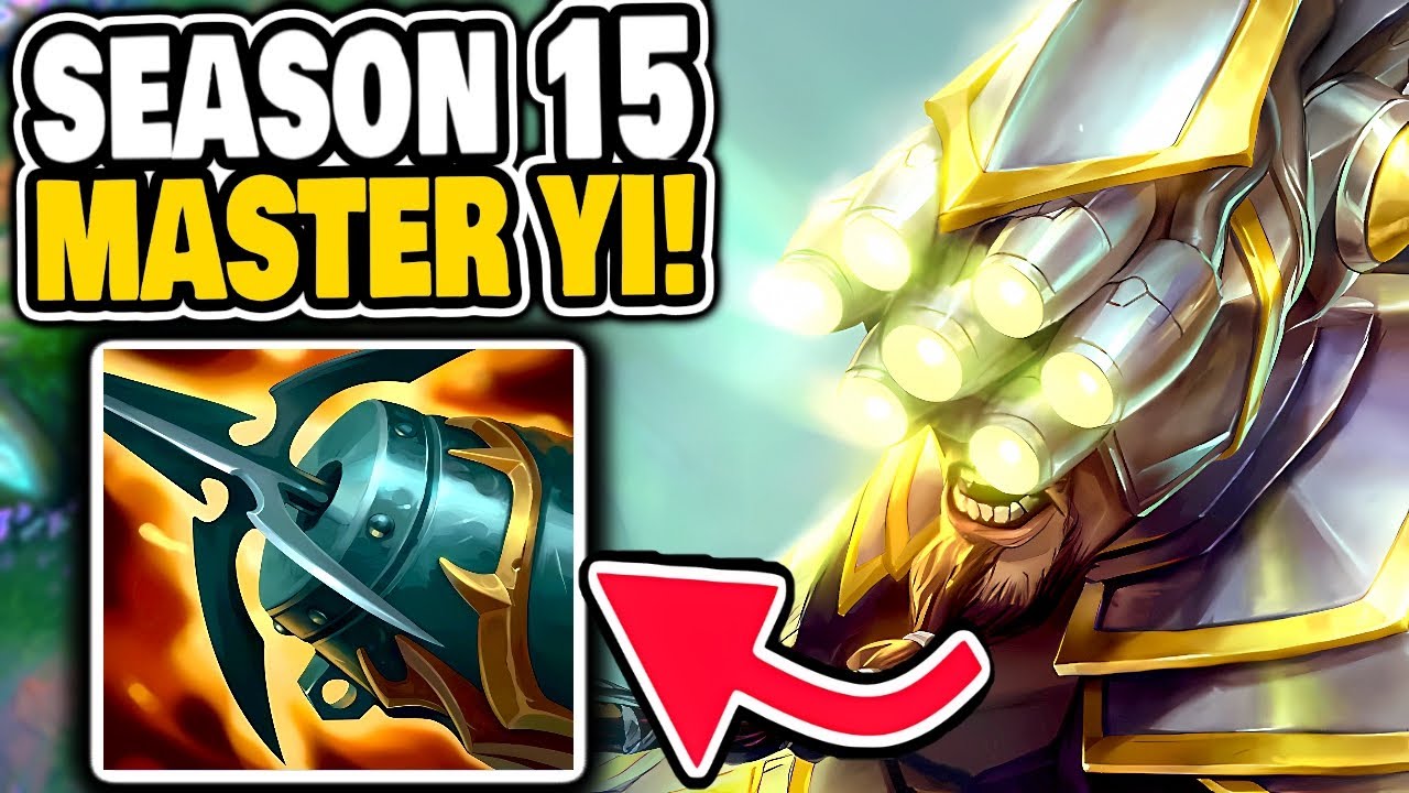 MASTER YI Jungle is OP in SEASON 15!!