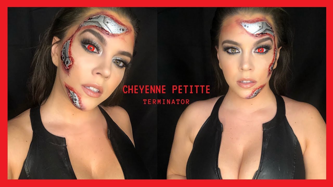 THE TERMINATOR - HALLOWEEN MAKEUP TUTORIAL