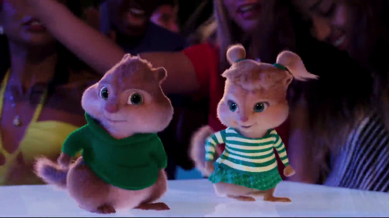 Alvin e os Esquilos Na Estrada 2016 (Redfoo - Juicy Wiggle)