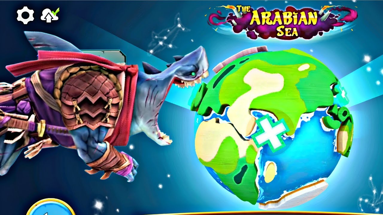 Hungry Shark World New Shark | New Sharkmurai Shark Vs Arabian Sea | Hungry Shark All Sharks Unlock