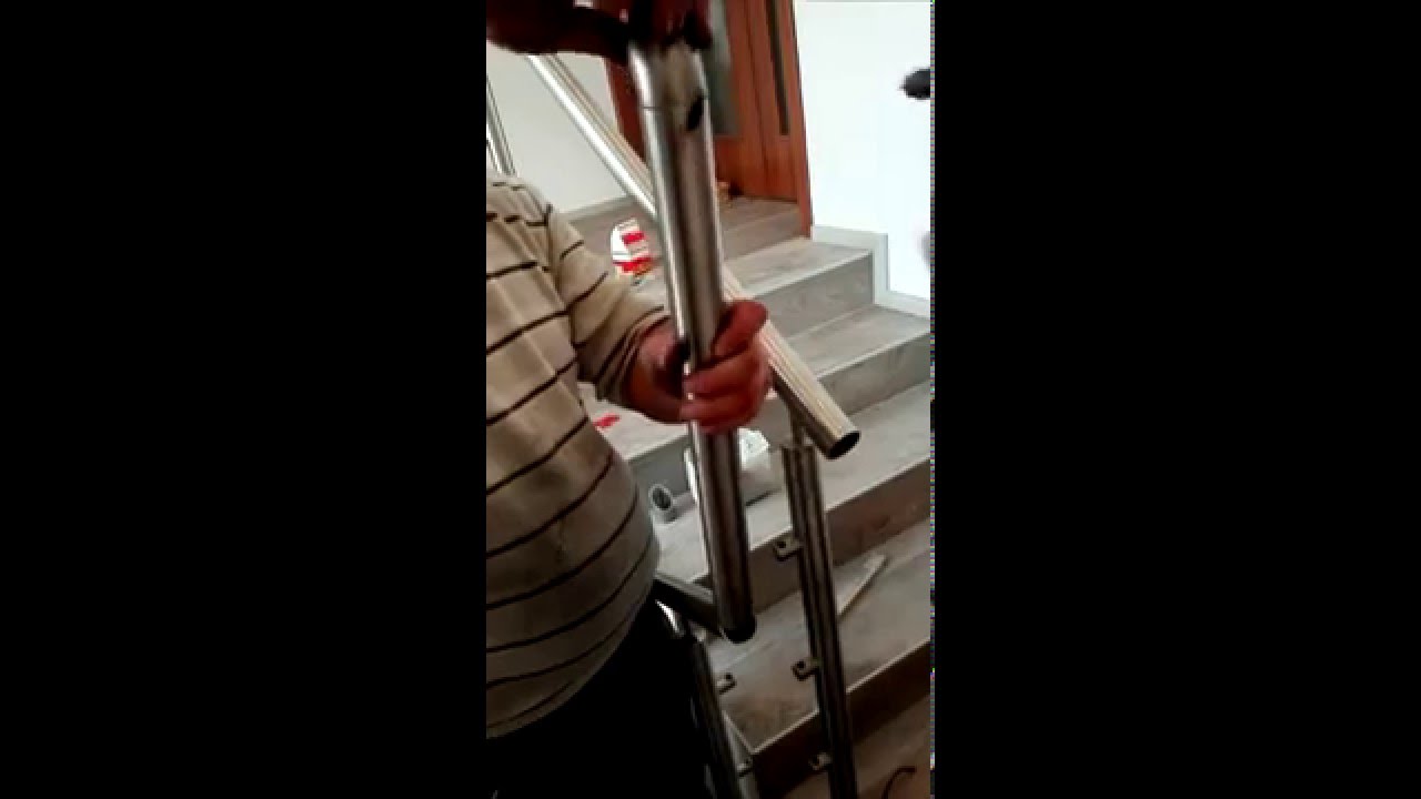 Svařování nerez zábradli technologií TIG