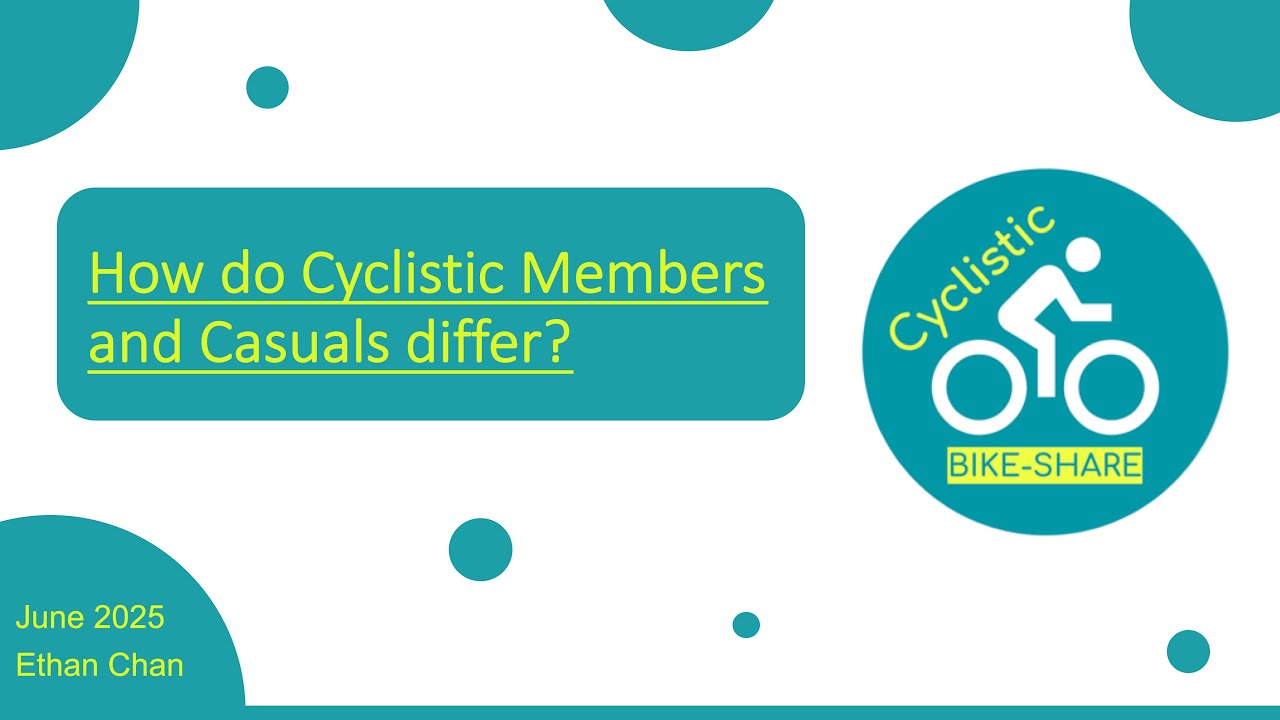 Google Data Analytics Track A: Cyclistic Case Study Presentation