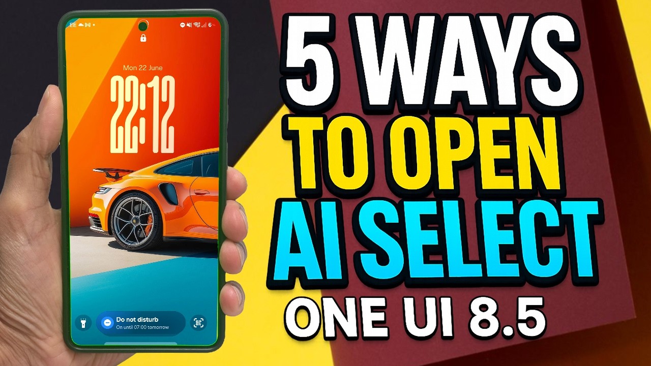 Samsung СКРЫЛИ эту ИИ-функцию! 5 способов открыть AI Select в One UI 8.5 🤯