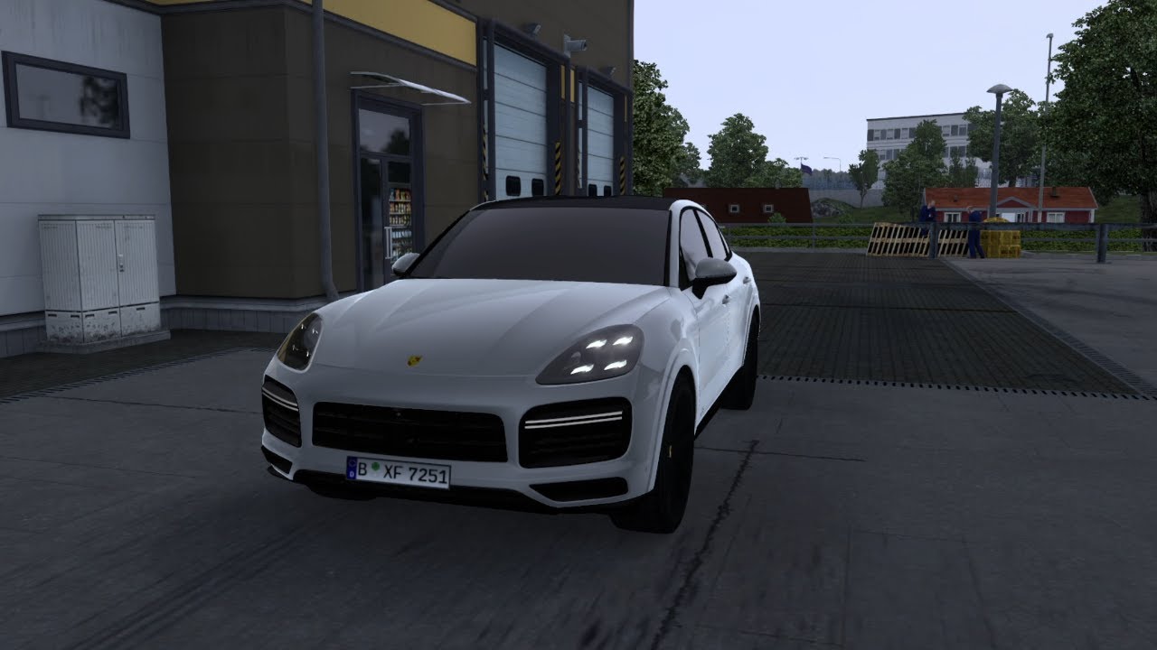 Euro Truck Simulator 2 - Porsche Cayenne Coupe