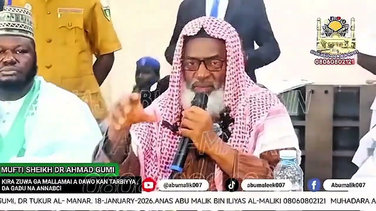 Malamai A Shiga Siyasa Kuna Ina Pastor Ya Zama Vice President ? Mufti Sheikh Dr Ahmad Gumi