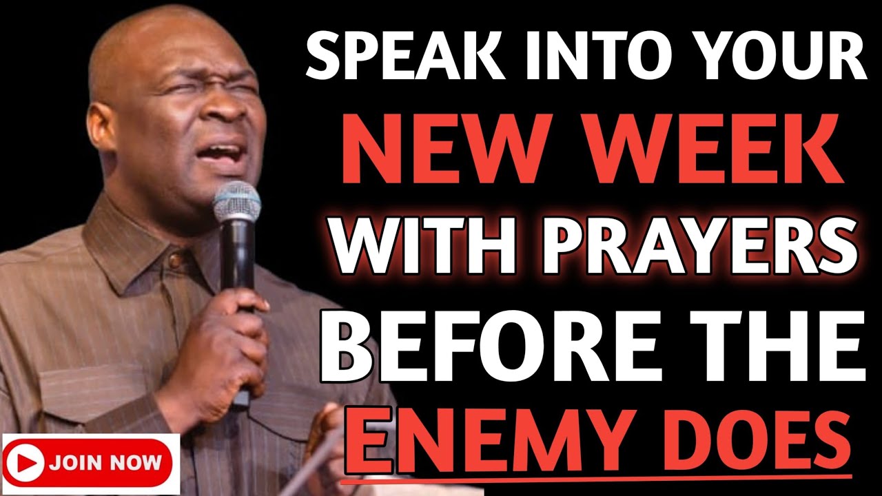 [Monday 16th February,2026] SPEAK INTO YOUR MONDAY BEFORE THE ENEMY DOES -Apostle Joshua Selman