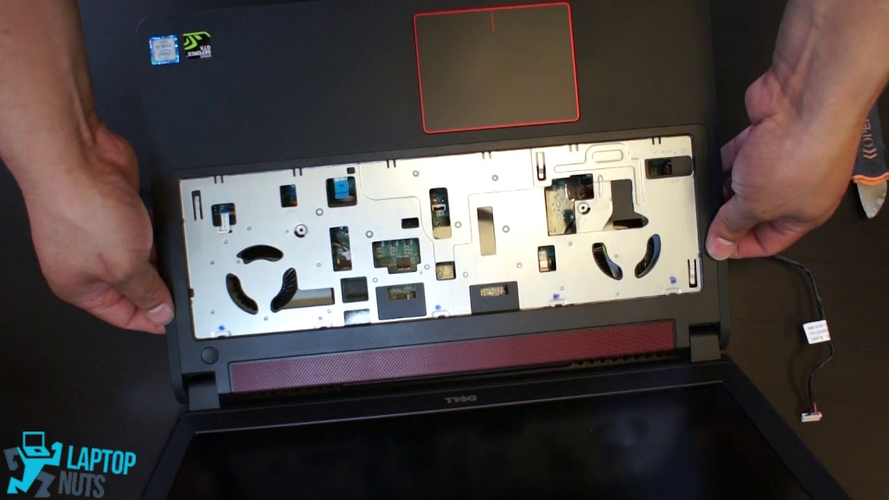 Laptop Dell Inspiron 15 7559 Disassembly Take Apart Sell. Drive, CPU & other parts Removal