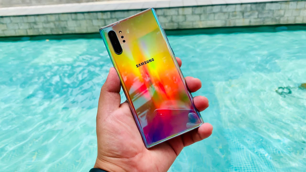 Galaxy Note 10 Plus Retail First Look - Aura Glow Goodness!