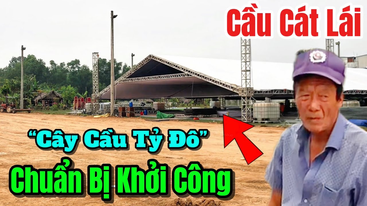 Cận Cảnh Khu Vực Sắp Khởi Công Xây Dựng Cầu Cát Lái Kết Nối TPHCM - Nhơn Trạch Và Sân Bay Long Thành