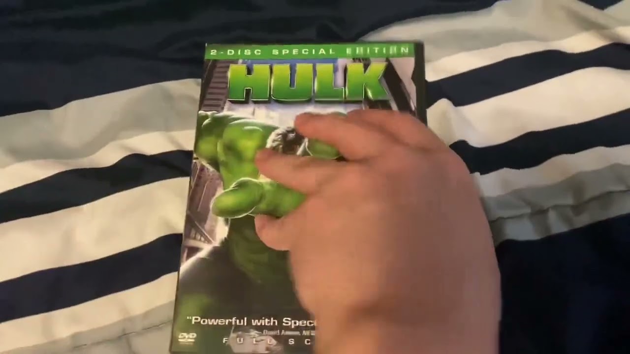 Hulk (2003): 2-Disc Special Edition 2003 DVD (Full Screen) Unboxing