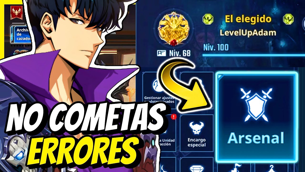 ¿COMO FUNCIONA el ARSENAL? PRO TIPS para NO COMETER ERRORES  Solo Leveling: ARISE