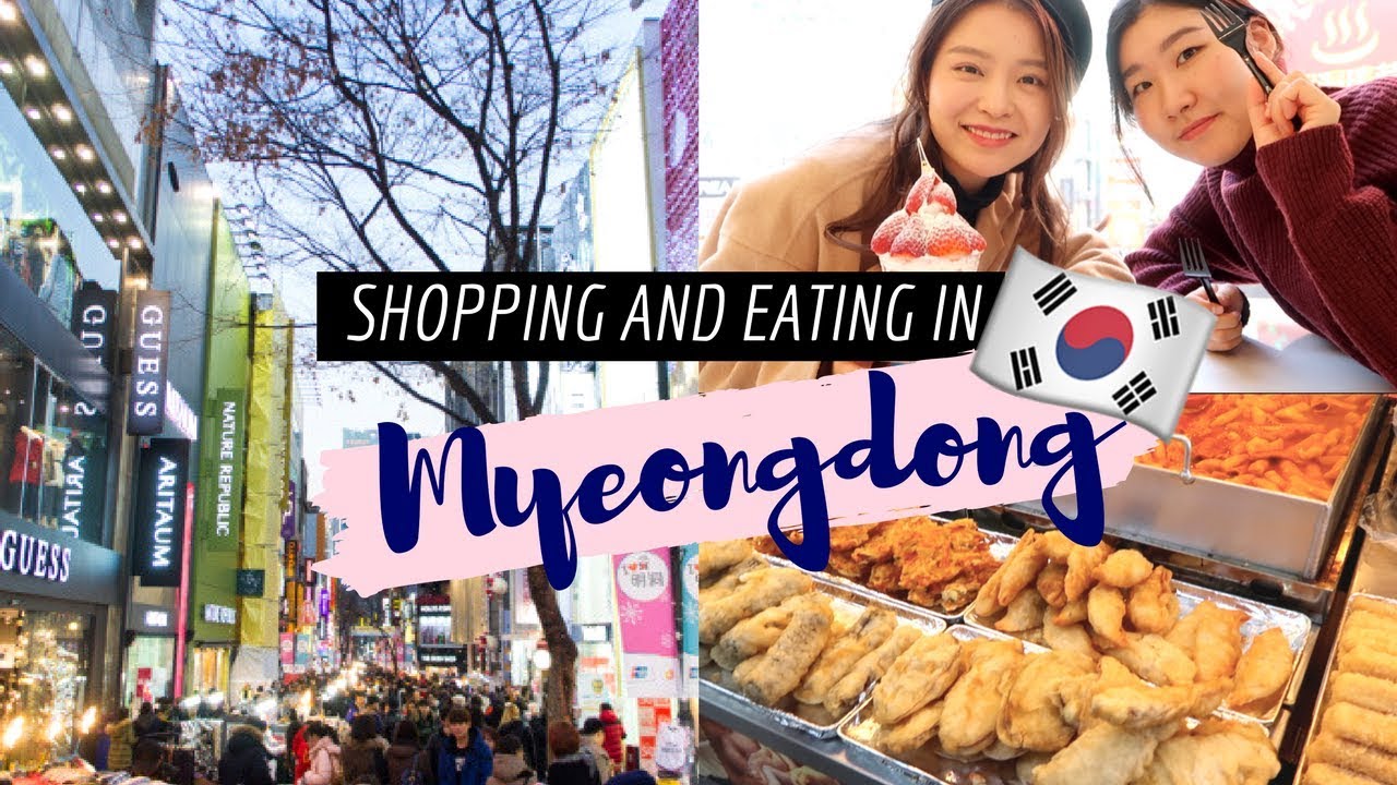 Myeongdong Shopping, Cafes, Street Food 🇰🇷 Korea Vlog