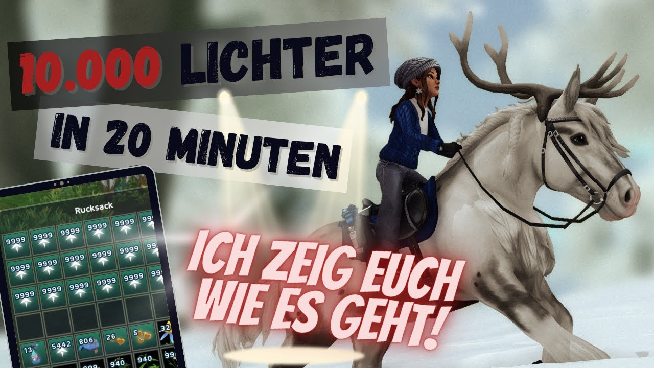 Tipps und Tricks für schnelle SCHILLINGE durch LICHT 🌟 | Star Stable [SSO]