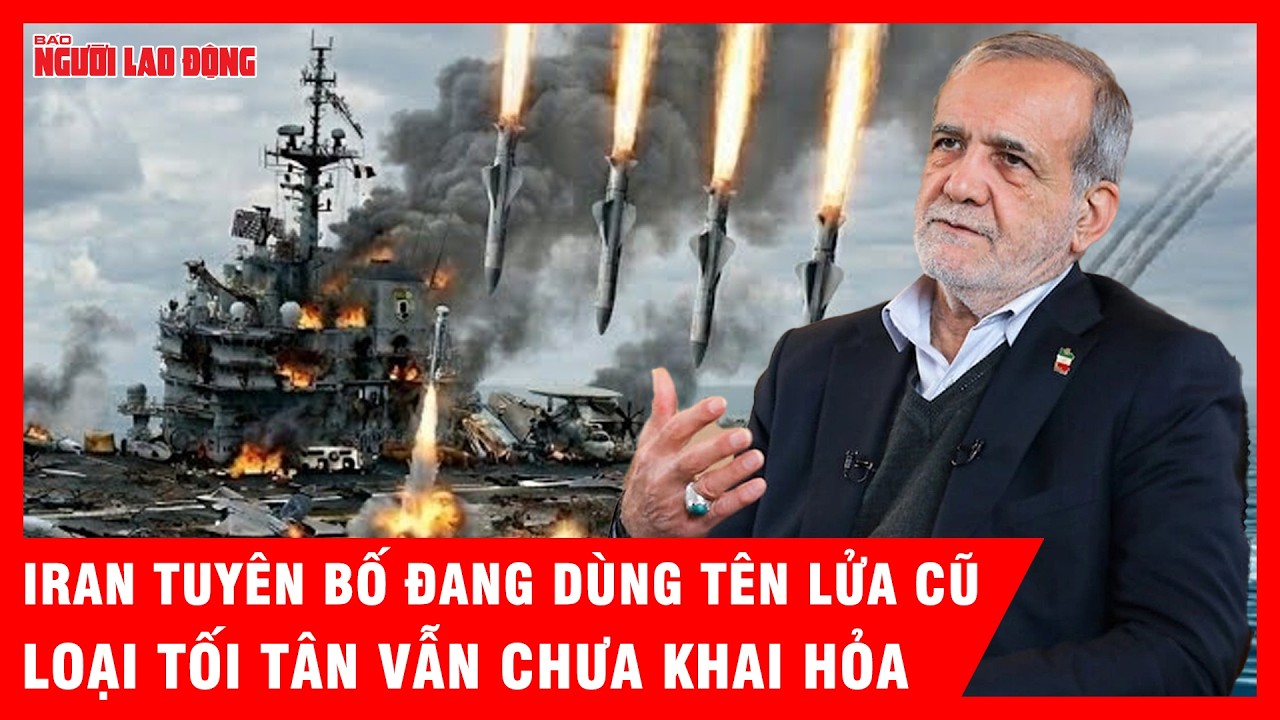 Iran tuyên bố mới chỉ dùng tên lửa cũ 10 năm trước, loại tối tân vẫn chưa khai hỏa | Tin tức