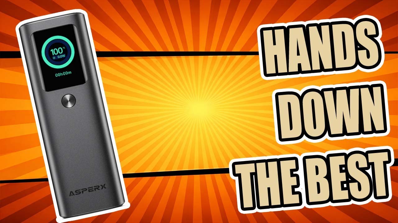 The Best TSA Approved Battery on the Market | AsperX 20,000mAh Laptop Power Bank