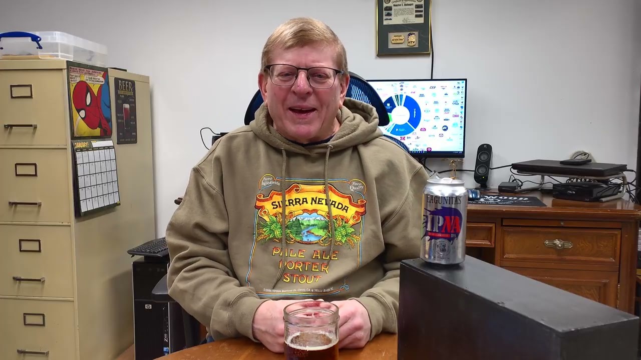 NA Beer Review: Dry January, Lagunitas Brewing IPNA