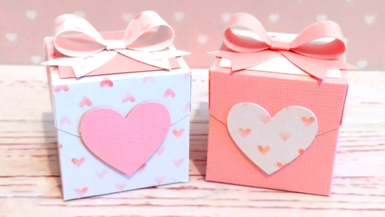 Valentine's Heart Favour Box - Assembly Tutorial ♥️