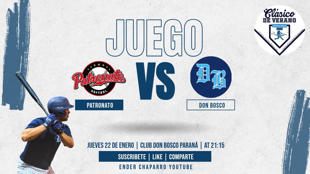 EN VIVO  | PATRONATO 🆚 DON BOSCO | CLÁSICO DE VERANO 2026🥎