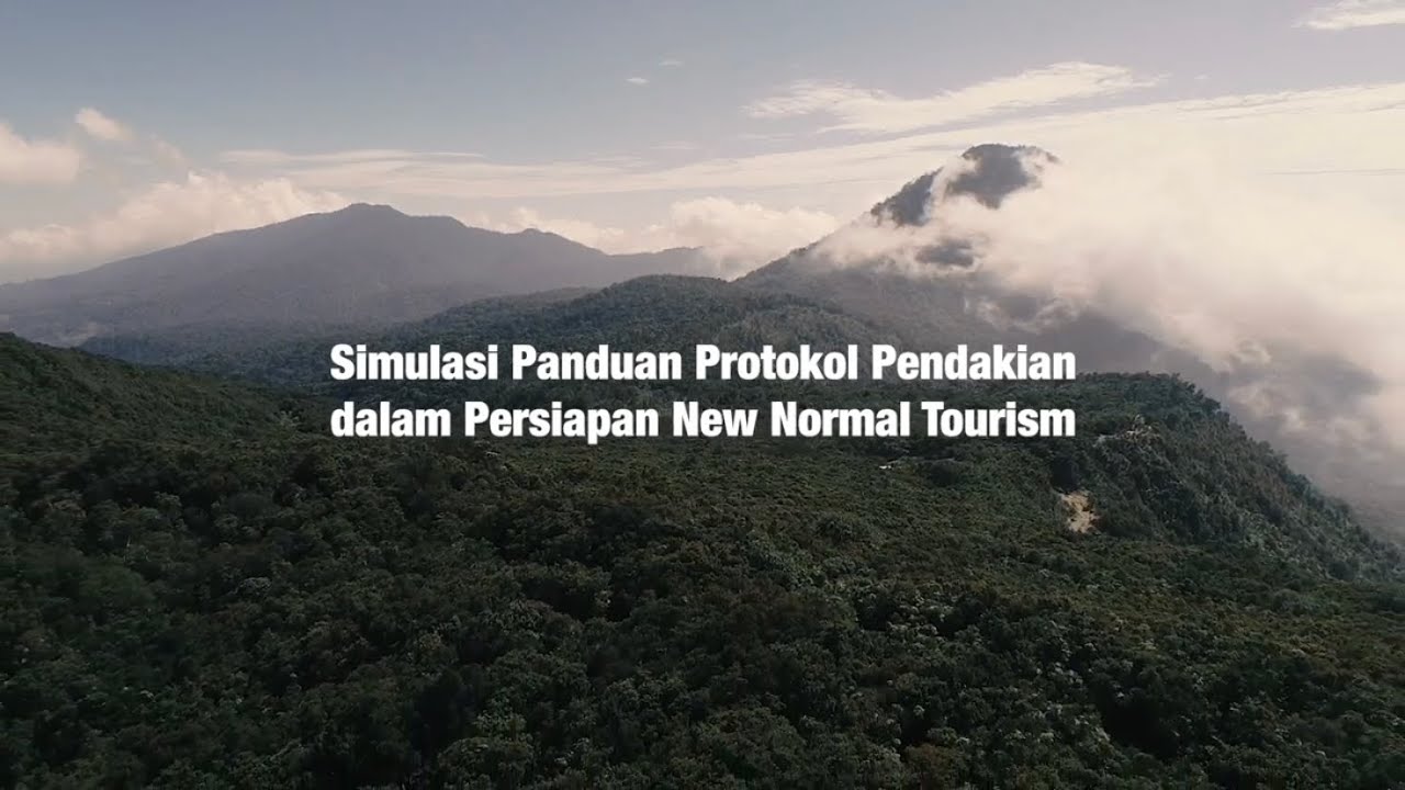 Simulasi Adaptasi Kebiasaan Baru Wisata Pendakian Gunung - APGI - Gunung Papandayan