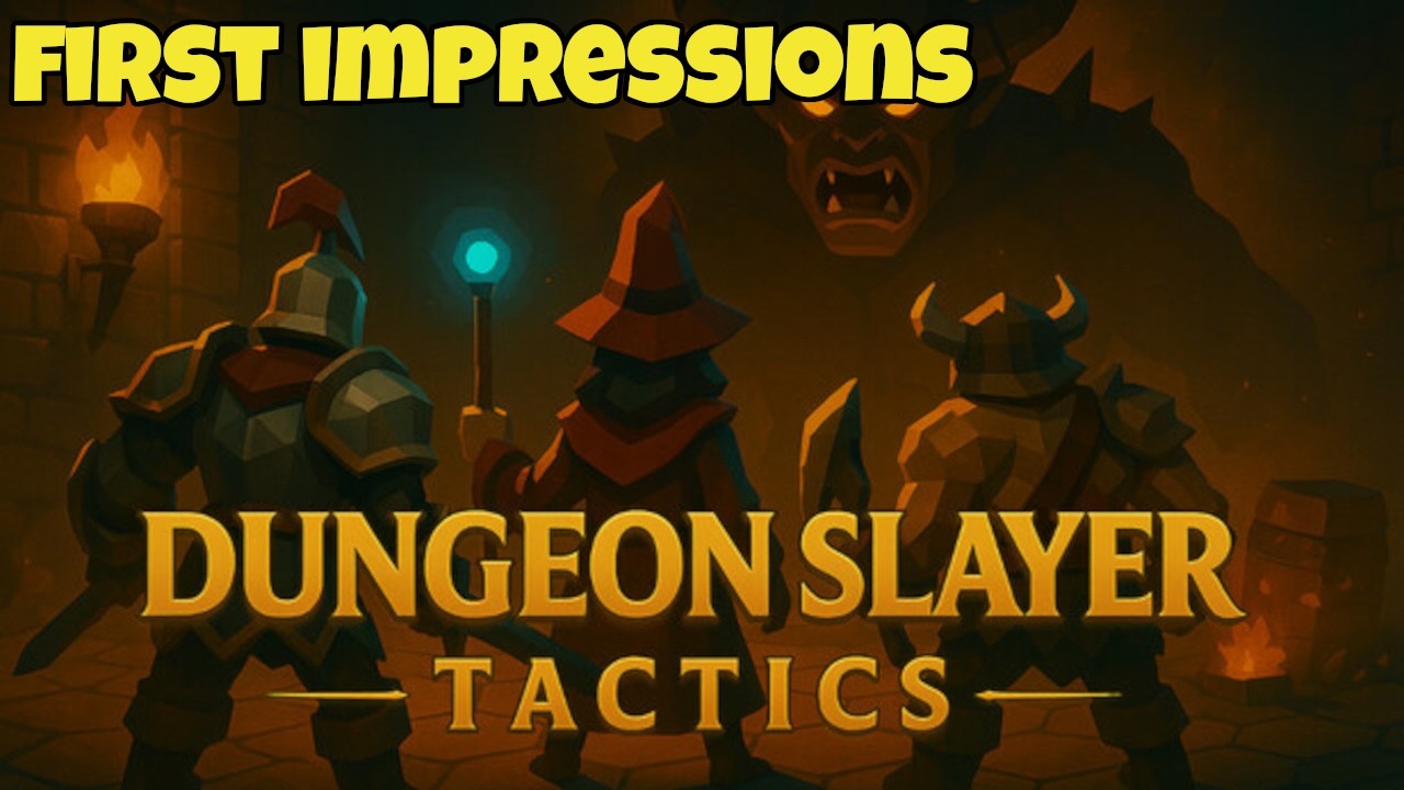 First Impressions | Dungeon Slayer Tactics | I HAVE NO IDEA WHAT TO DO!