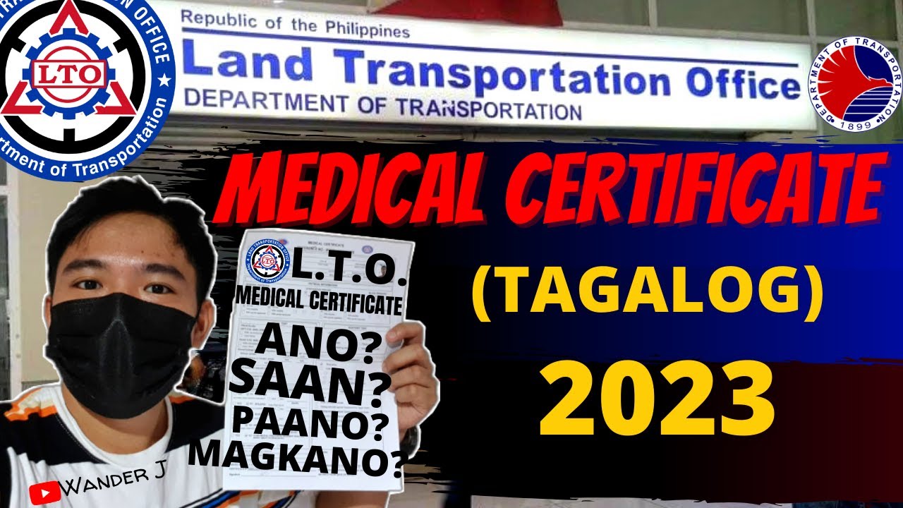 LTO MEDICAL CERTIFICATE 2023  | UPDATED REQUIREMENTS STUDENT PERMIT | FAQs & GUIDE | Wander J