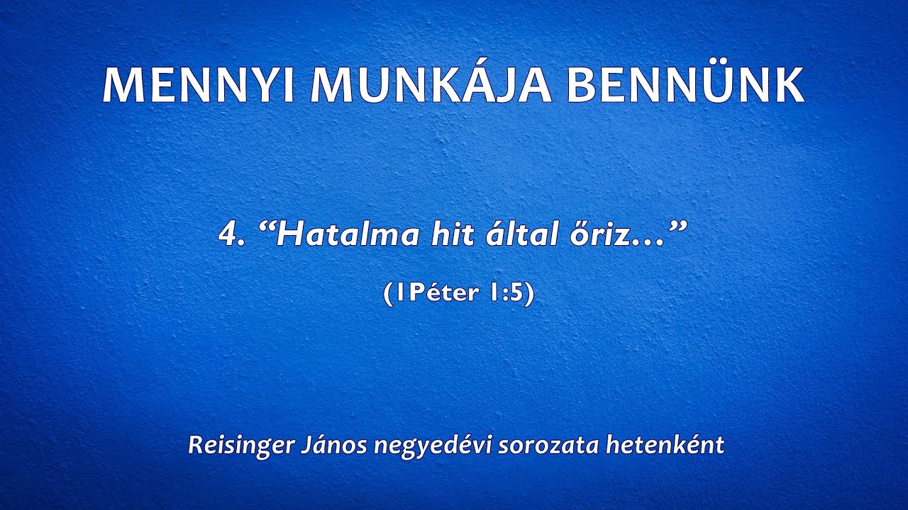 MENNYI MUNKÁJA BENNÜNK 4. - 