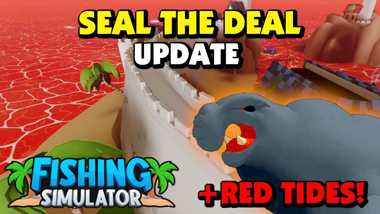 Fishing Simulator - Red Tides, Elephant Seal and Neon Piranhas - Update