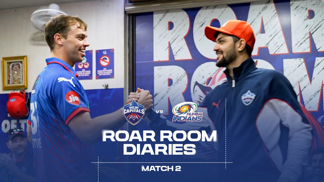 Первая домашняя победа | Дневники Roar Room | DC против MI | IPL 2026