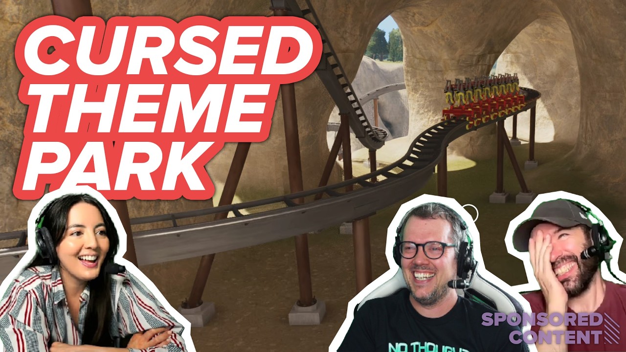 BUILDING THE MOST CURSED THEME PARK | Let's Play Planet Coaster 2 (Sponsored Content)