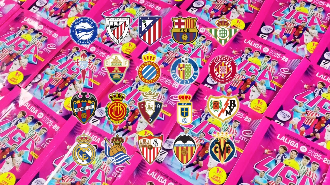 ⚽ ¿Quién GANARÁ la LIGA en 25 SOBRES? 🚨 LIGA ESTE 2026 🚨