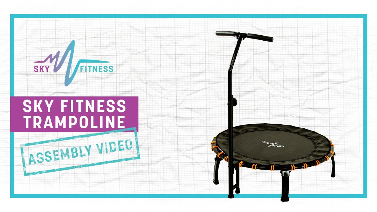 Сборка фитнес-батута SkyFitness 40 дюймов